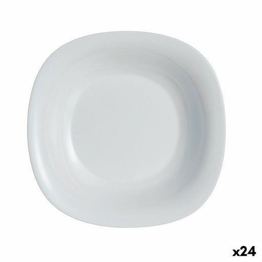 Deep Plate Luminarc Carine Granit Grey Glass Ø 21 cm (24 Units)