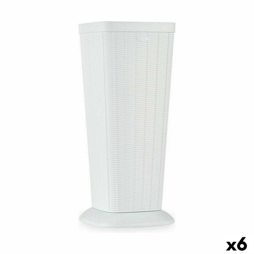 porte-parapluie Stefanplast Elegance Blanc Plastique 25 x 57 x 25 cm (6 Unités)
