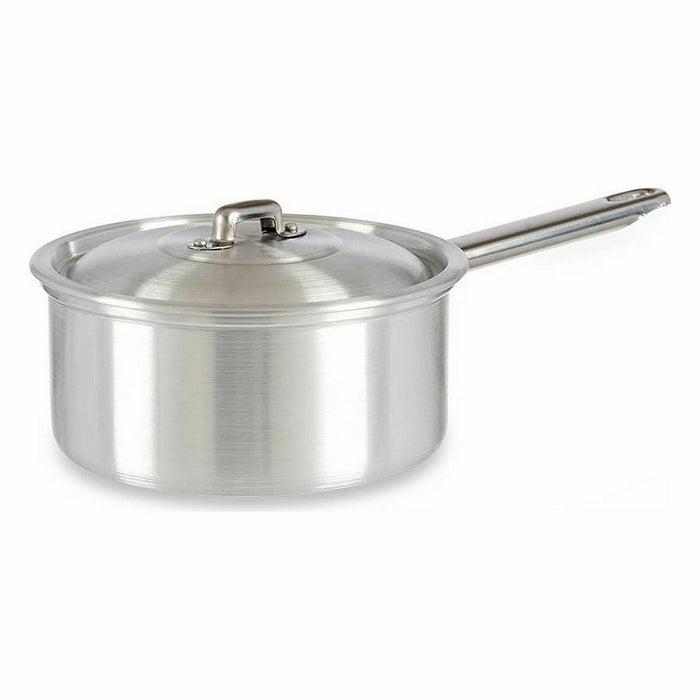 Saucepan with Lid Ø 16 cm Silver Aluminium 1,5 L (10 Units)