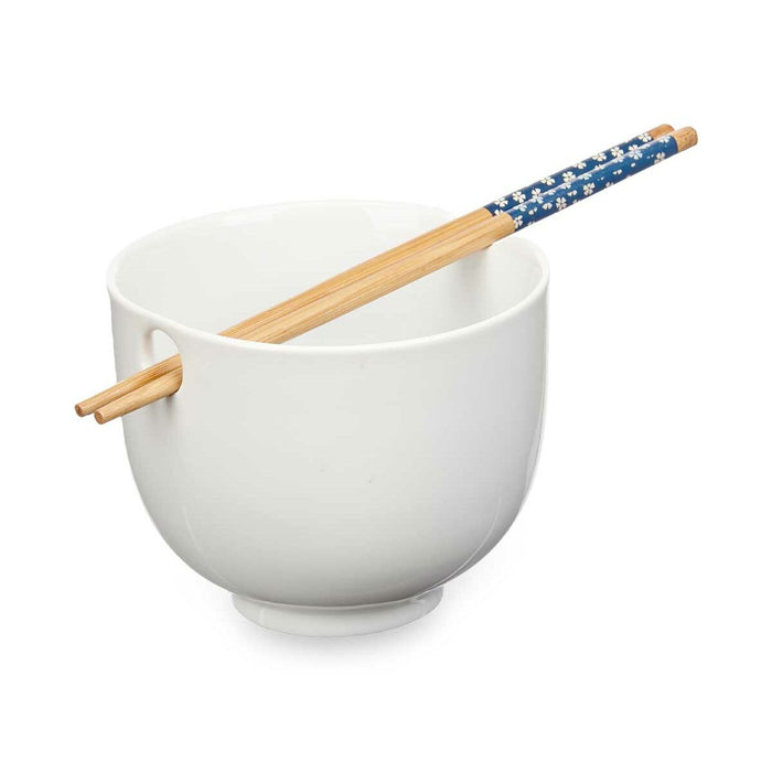Bowl White Bamboo 24 x 10,7 x 13,3 cm (12 Units) Toothpicks asiatico/oriental