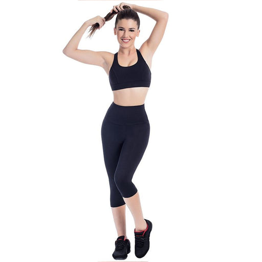 Sport leggings for Women  Apple Skin  Happy Dance 2415ATC Black