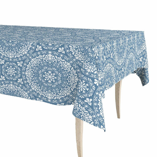 Tablecloth roll Exma Oilcloth Blue Mandala 140 cm x 25 m