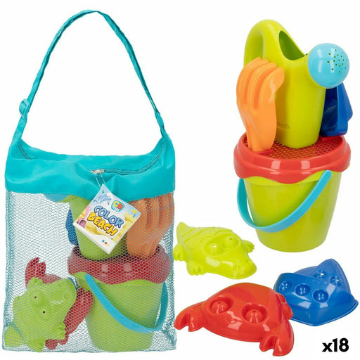 Set de jouets de plage Colorbaby polypropylène (18 Unités)