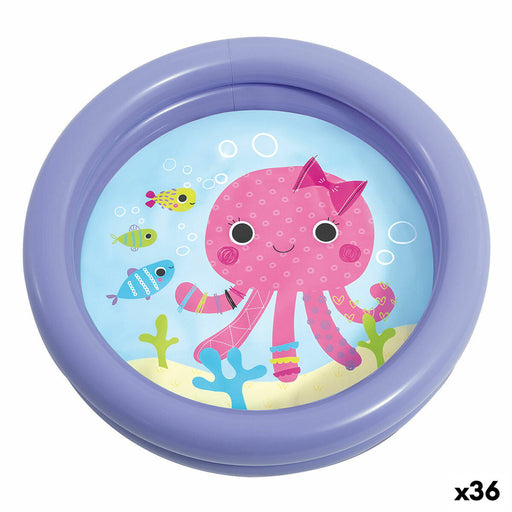 Inflatable Paddling Pool for Children Intex Octopus 17 L 61 x 15 x 61 cm Purple (36 Units)
