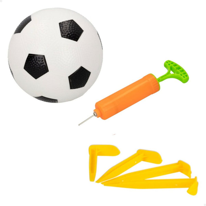 Football Goal Colorbaby 90 x 59 x 59 cm Foldable (4 Units)