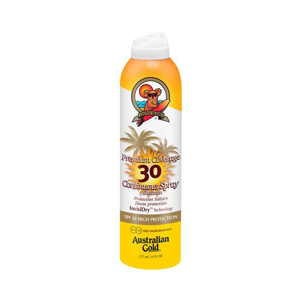Spray Sun Protector Premium Coverage Australian Gold SPF 30 (177 ml)
