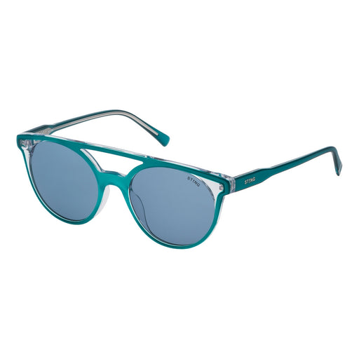 Unisex Sunglasses Sting SST132-09LC Blue Green (ø 51 mm)