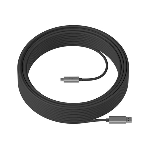 USB A to USB C Cable Logitech 939-001799           Black