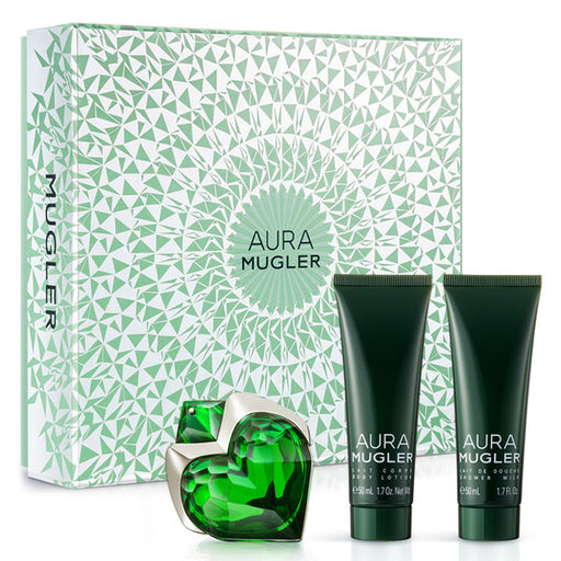 Women's Perfume Set Aura Thierry Mugler EDP (3 pcs)
