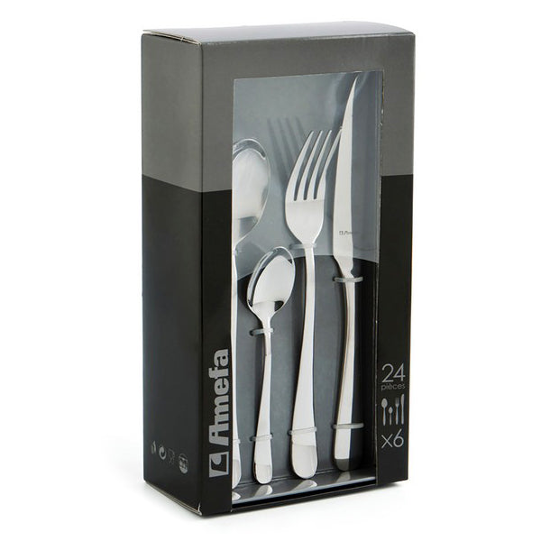 Cutlery set Amefa Austin (24 pcs) Stainless steel