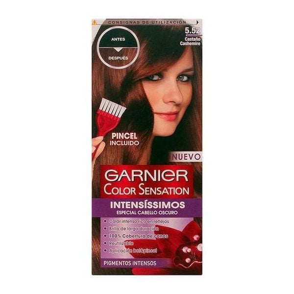 Permanent Dye Color Sensation Intensissimos Garnier Cashmere brown