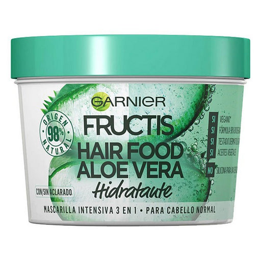 Masque Capillaire Fructis Hair Food Garnier (390 ml) Aloe Vera (390 ml)