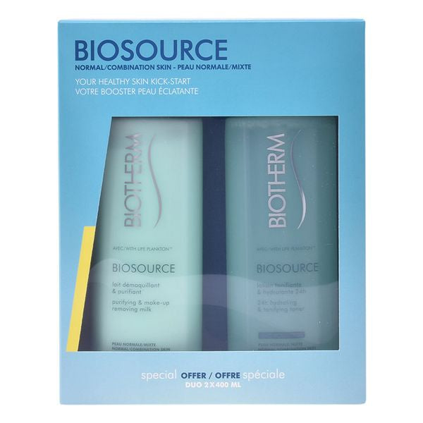 Women's Cosmetics Set Biosource Duo Pnm Biotherm (2 pcs)