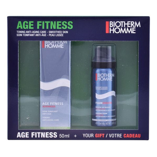 Shaving Set Homme Age Fitness Biotherm (2 pcs)