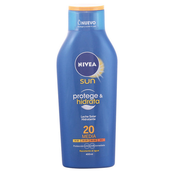 Sun Milk Protege & Hidrata Nivea SPF 20 (400 ml)