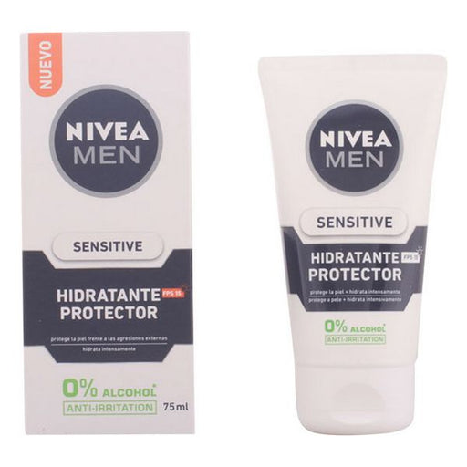 Hydrating Facial Cream Nivea Men Sensitive SPF15 (75 ml) (Refurbished A+)