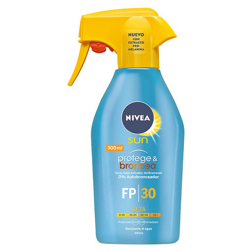 Spray Sun Protector Protege & Broncea Nivea SPF 30 (300 ml)