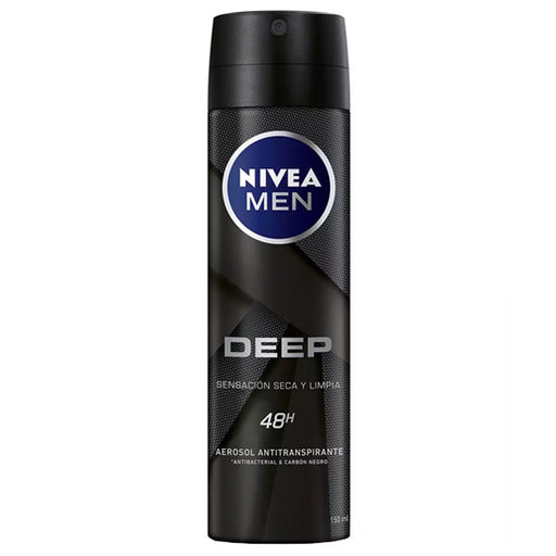 Spray Deodorant Men Deep Black Carbon Nivea (150 ml)