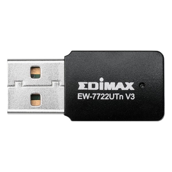 Wi-Fi Network Card USB Edimax EW-7722UTN V3 WIFI 2.4 GHz 300 Mbps
