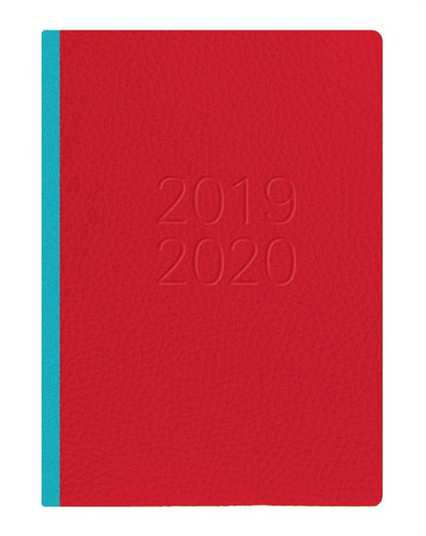 Agenda LETTS Two Tone 2019/20 Rouge (Reconditionné A+)