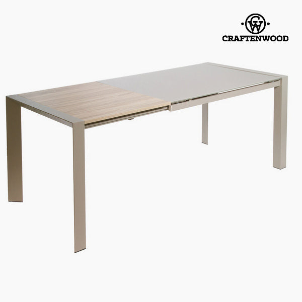 Grey extending table by Craftenwood