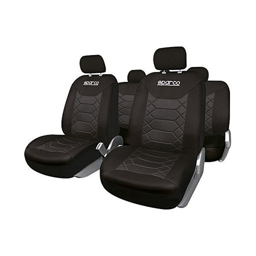 Car Seat Covers Sparco BK Universal (11 pcs)