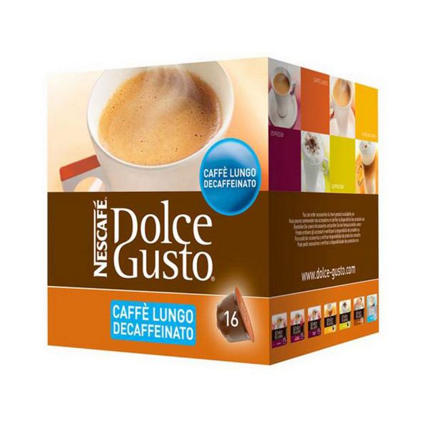Coffee Capsules Nescafé Dolce Gusto 94331 Caffè Lungo Decaffeinato (16 uds)