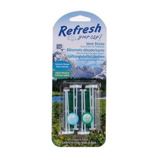 Car Air Freshener California Scents Vent Sticks Summer Breeze (2 pcs)