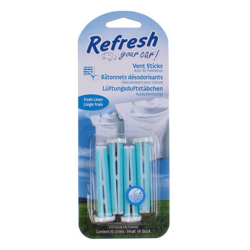 Car Air Freshener California Scents Vent Sticks Fresh Linen Blue (2 uds)