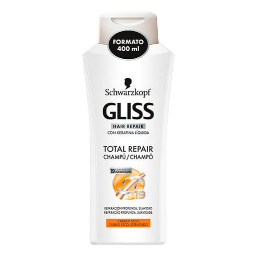 Restorative Shampoo Gliss Total Schwarzkopf (400 ml)
