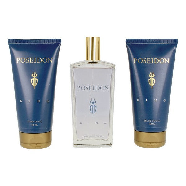 Men's Perfume Set The King Poseidon EDT (3 pcs)