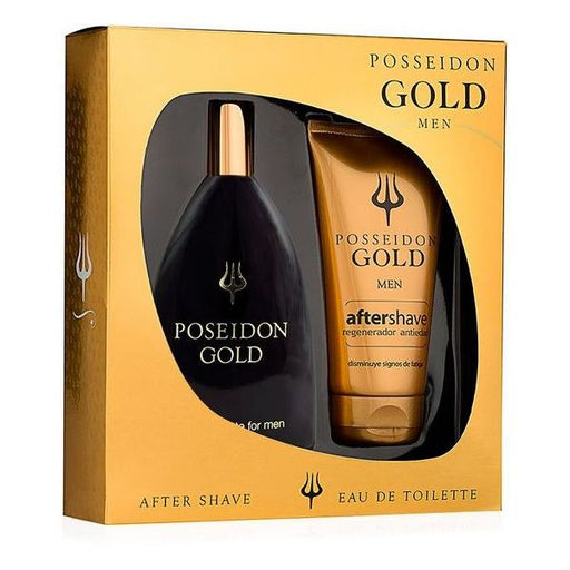 Men's Cosmetics Set Gold Posseidon (2 pcs)