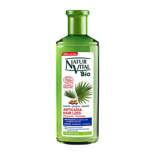 Anti-Hair Loss Shampoo Bio Ecocert Naturaleza y Vida (300 ml)