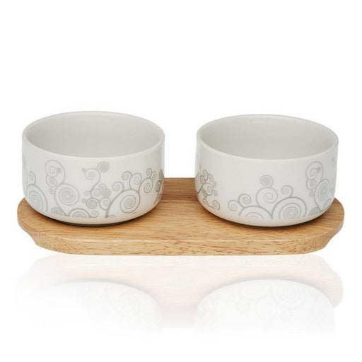 Bowl Revery Bamboo Porcelain (2 Pieces) (5 cm)