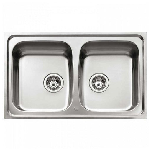 Sink with Two Basins Teka Stainless steel