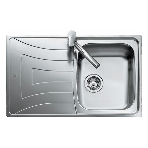 Sink with One Basin Teka 10120087 UNIVERSO 79 1C 1E Reversible Stainless steel