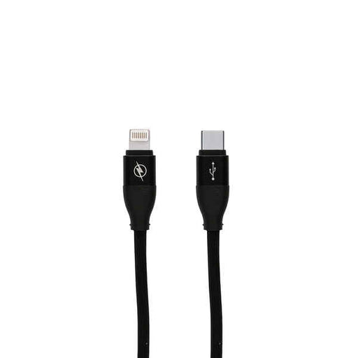 Câble de données / chargeur avec contact USB LIGHTING Type C Noir (1,5 m)