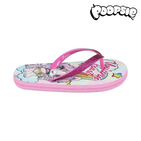 Flip Flops for Children Poopsie 74433 Pink White