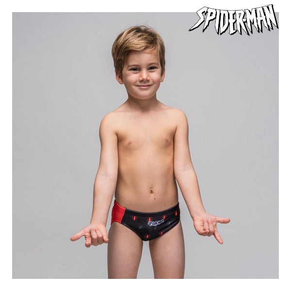 Children’s Bathing Costume Spiderman Red