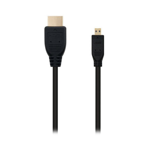 Câble HDMI vers Micro HDMI NANOCABLE 10.15.3501 Noir (0,8 m)
