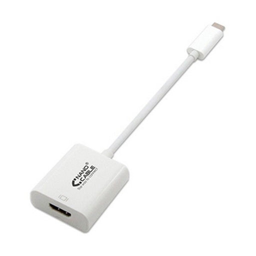 USB C to HDMI Adapter NANOCABLE 10.16.4102 15 cm White