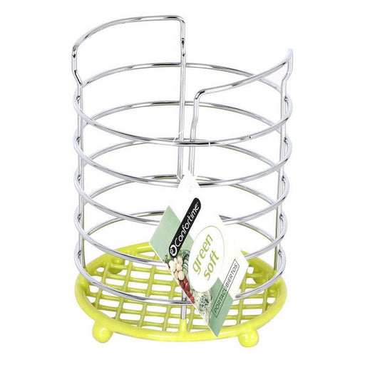 Cutlery Drainer Confortime Metal Green (11 X 11 x 15 cm)