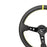 Racing Steering Wheel Track Black Leather