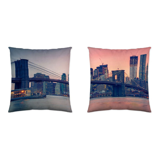 Cushion cover Naturals Brooklyn Bridge (50 x 50 cm)