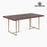 Dining Table Acacia Mdf (180 x 90 x 75 cm) by Craftenwood