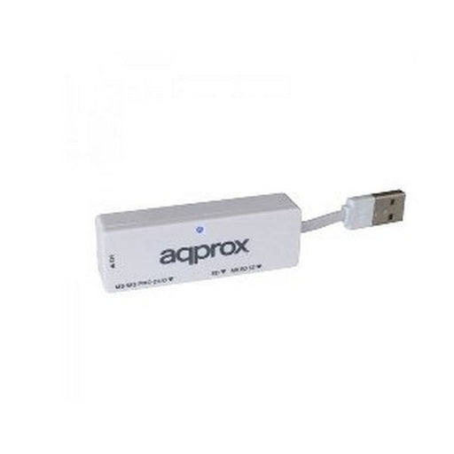 Lecteur de carte externe env. APPCR01W USB 2.1 Blanc
