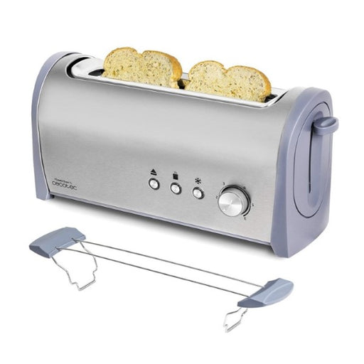 Grille-pain Cecotec Steel&amp;Toast Gris 1000W (Reconditionné B)