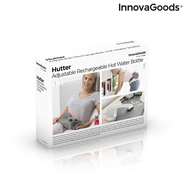 Adjustable refillable hot water bottle Hutter InnovaGoods