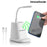 Chargeur Sans Fil 5-en-1 avec Organiseur-Stand et Lampe LED USB DesKing InnovaGoods