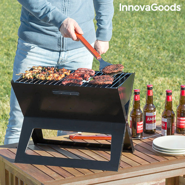 Folding Portable Barbecue for use with Charcoal FoldyQ InnovaGoods